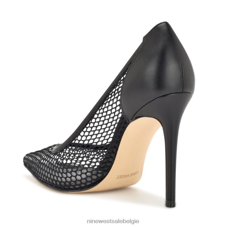 Nine West L48XT1405 zwart flings mesh-pompen