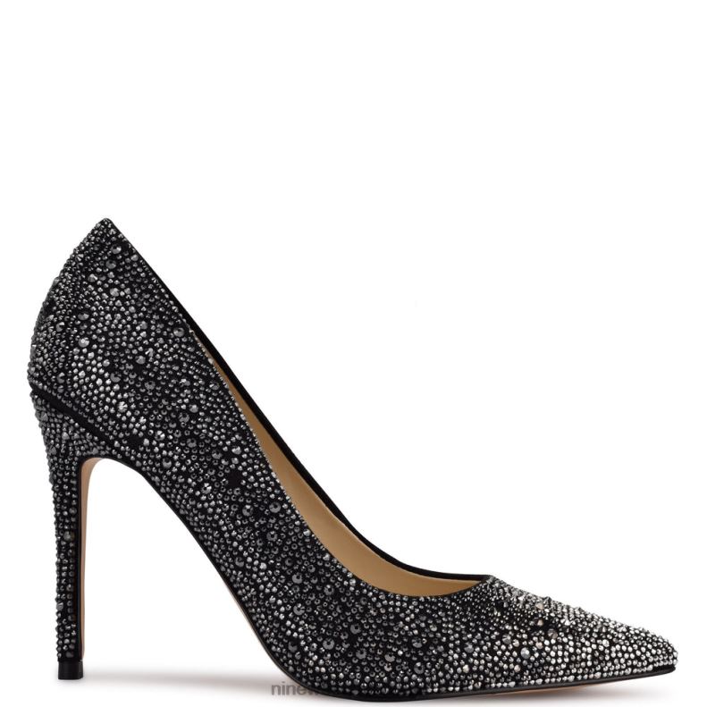 Nine West L48XT1436frisse puntige pumps met strass steentjes