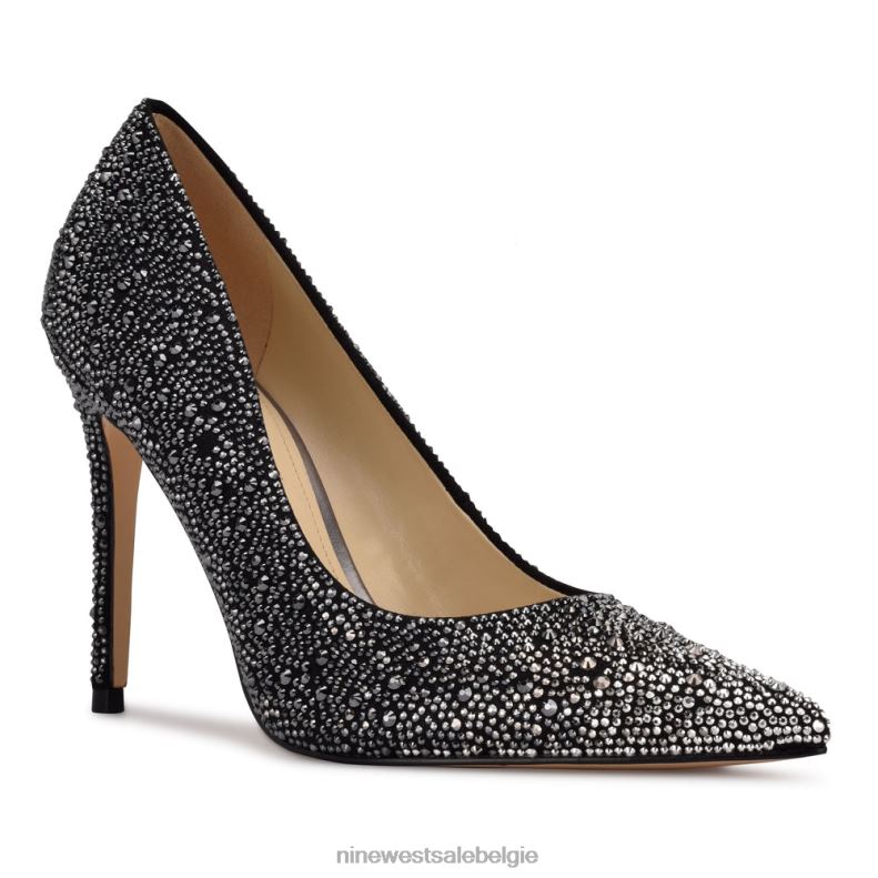 Nine West L48XT1436frisse puntige pumps met strass steentjes