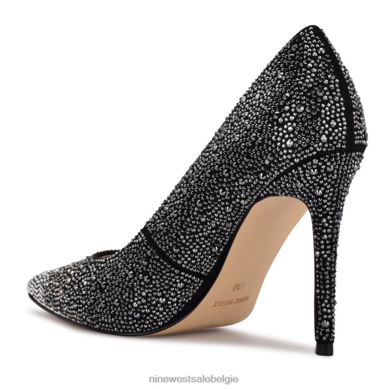 Nine West L48XT1436frisse puntige pumps met strass steentjes