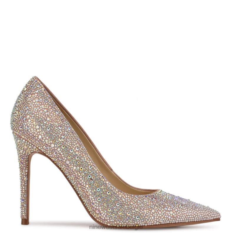 Nine West L48XT1437frisse puntige pumps met strass steentjes