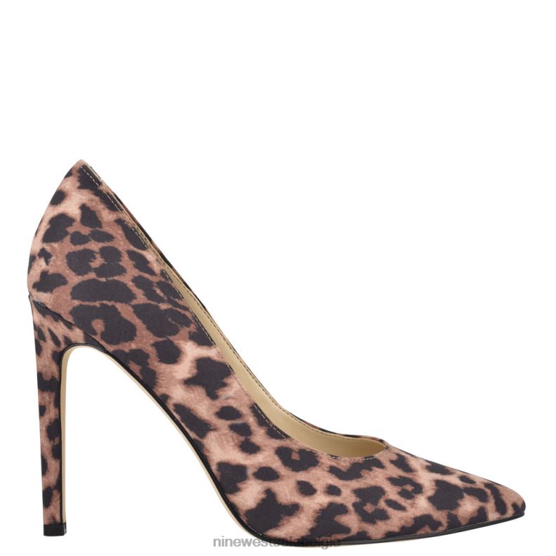 Nine West L48XT1483 luipaard Tatiana pumps met puntige neus