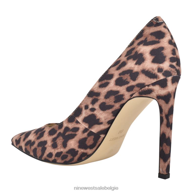 Nine West L48XT1483 luipaard Tatiana pumps met puntige neus