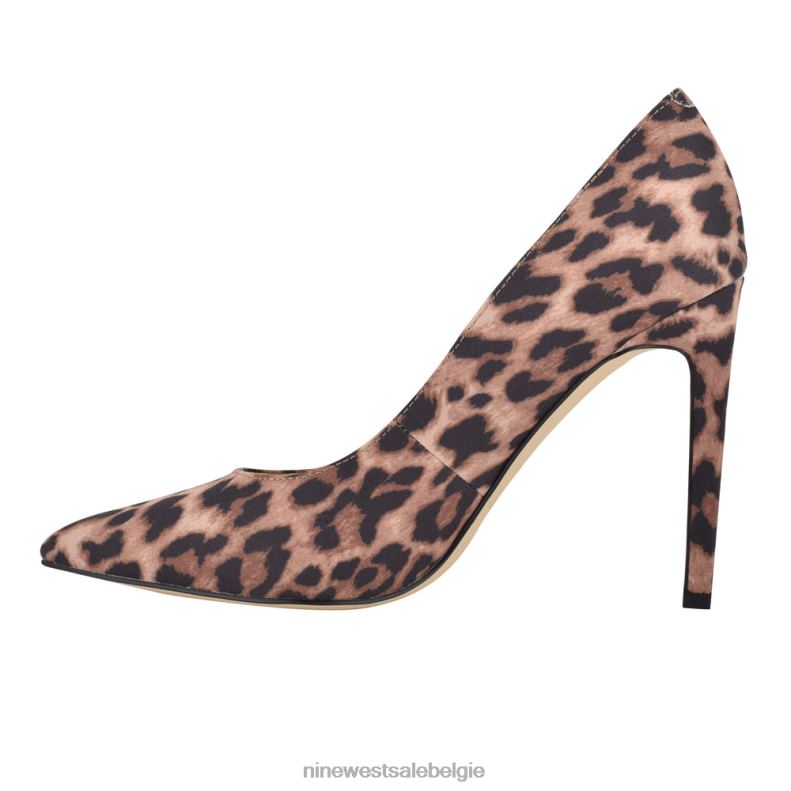 Nine West L48XT1483 luipaard Tatiana pumps met puntige neus