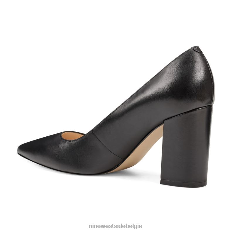 Nine West L48XT2370 zwart leer cara jurkpumps