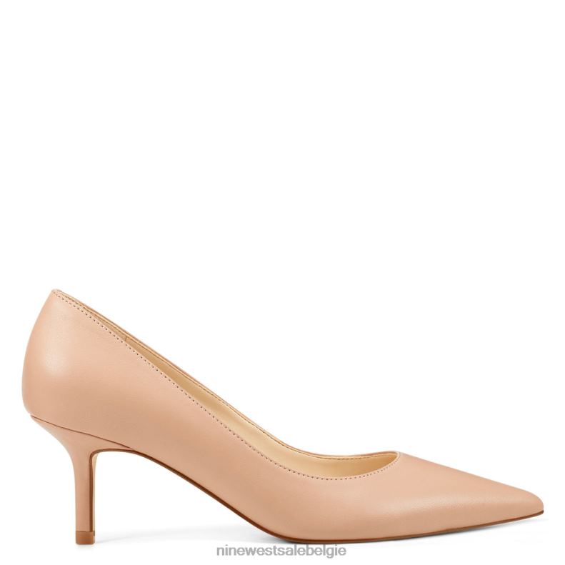 Nine West L48XT2376 blozen leer Arlene pumps met puntige neus