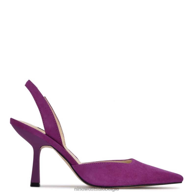 Nine West L48XT1056haast je met snip-teen slingbacks met hakken