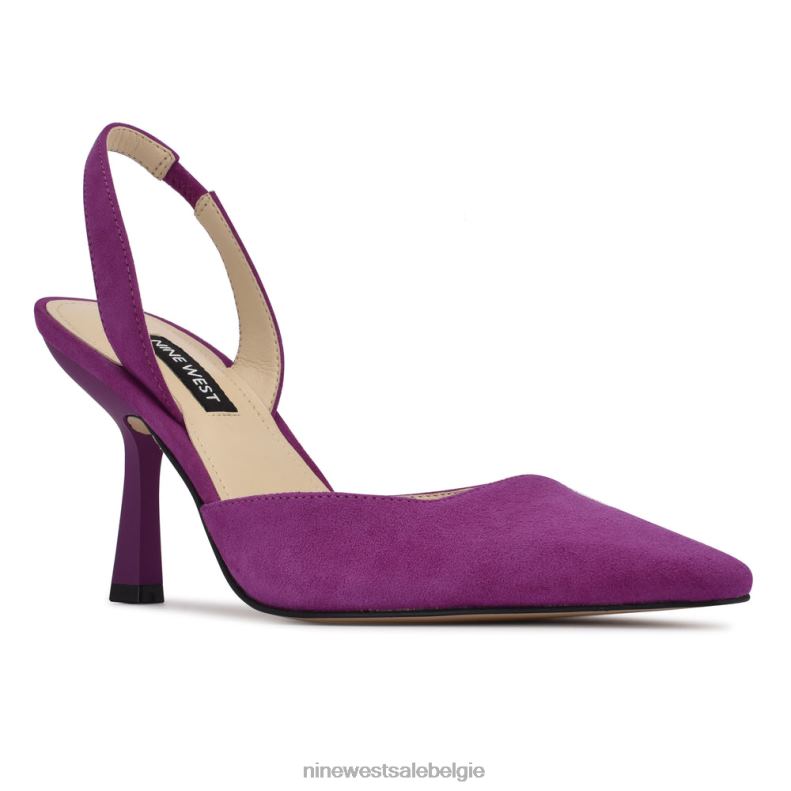 Nine West L48XT1056haast je met snip-teen slingbacks met hakken