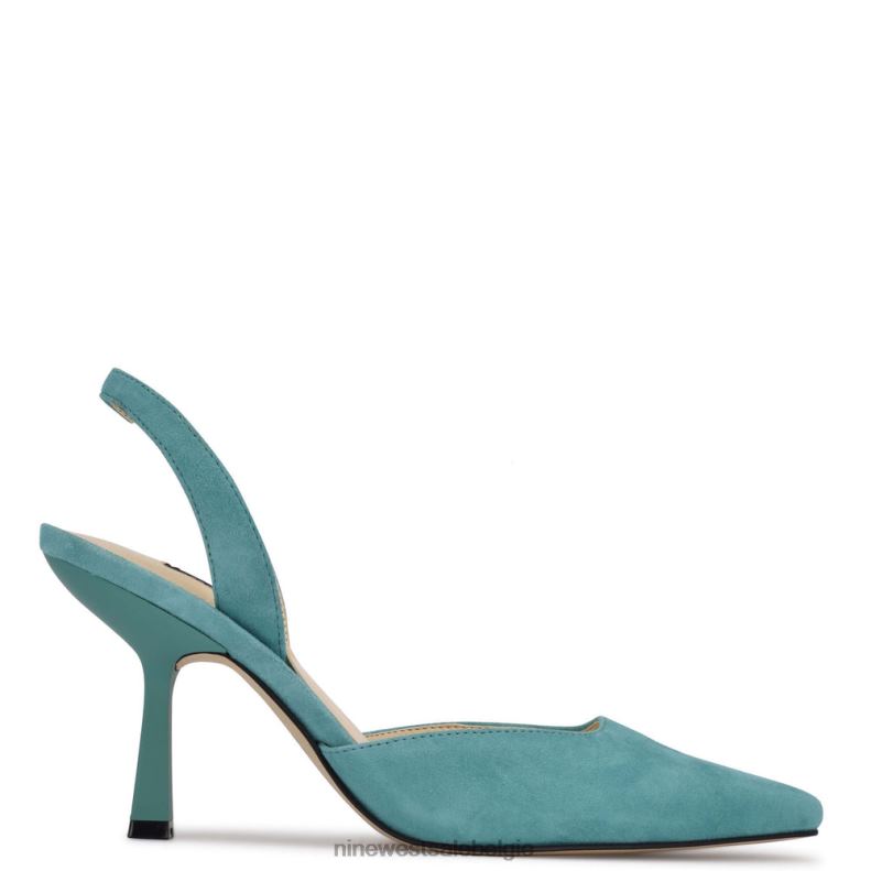 Nine West L48XT1057haast je met snip-teen slingbacks met hakken