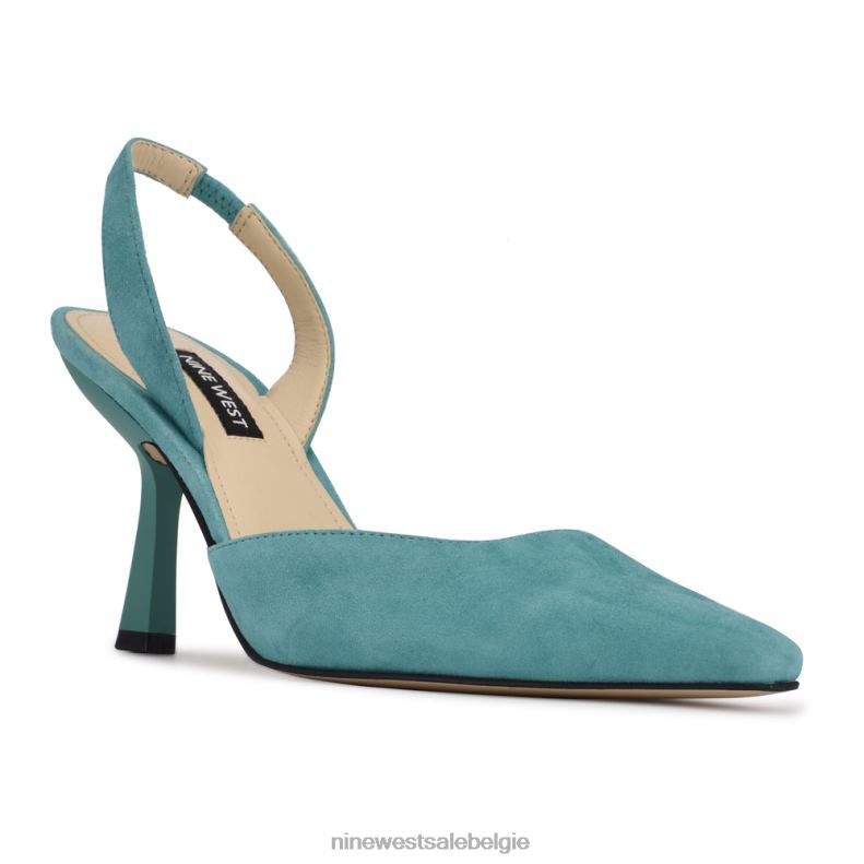 Nine West L48XT1057haast je met snip-teen slingbacks met hakken