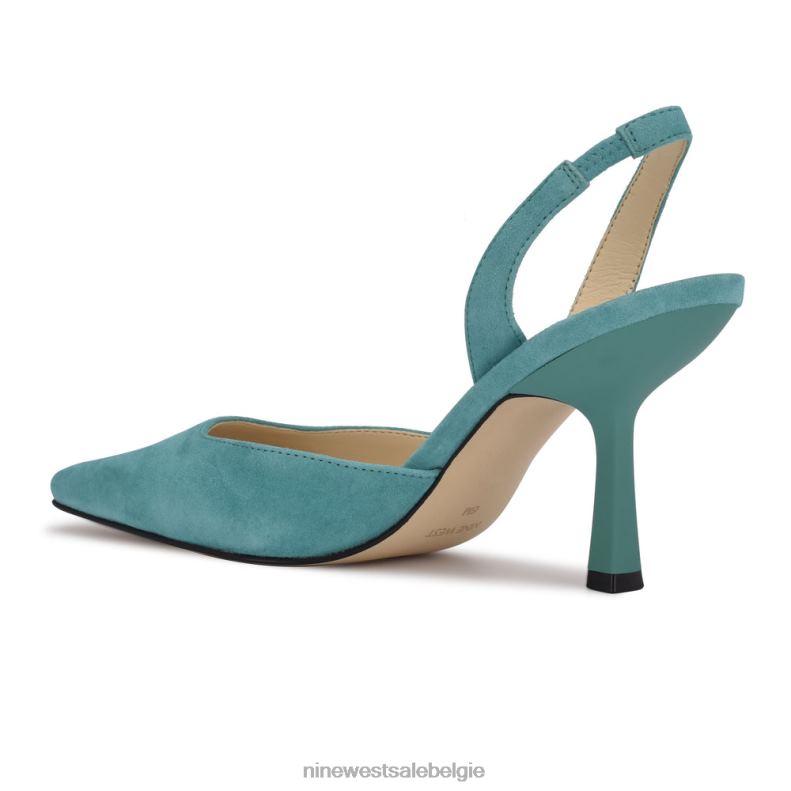 Nine West L48XT1057haast je met snip-teen slingbacks met hakken