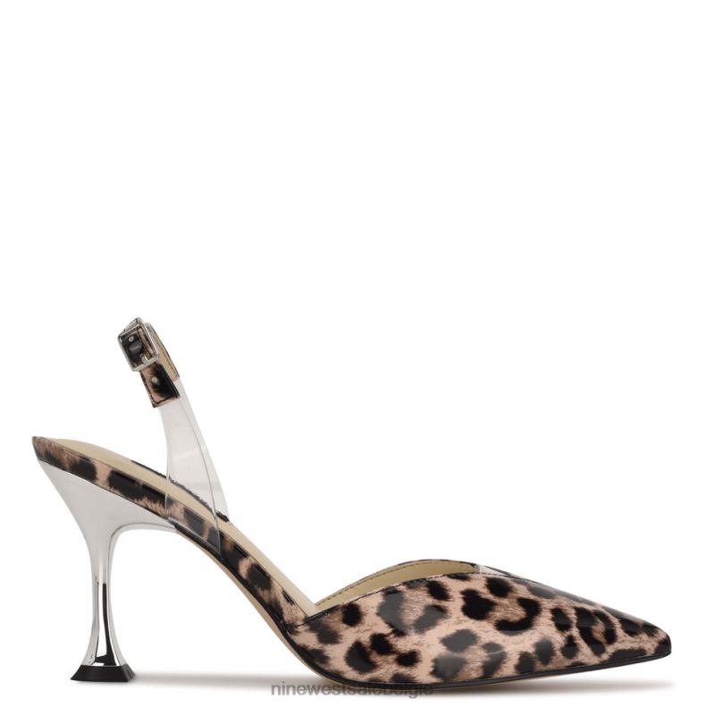 Nine West L48XT1248hitte slingbacks met puntige neus en hakken