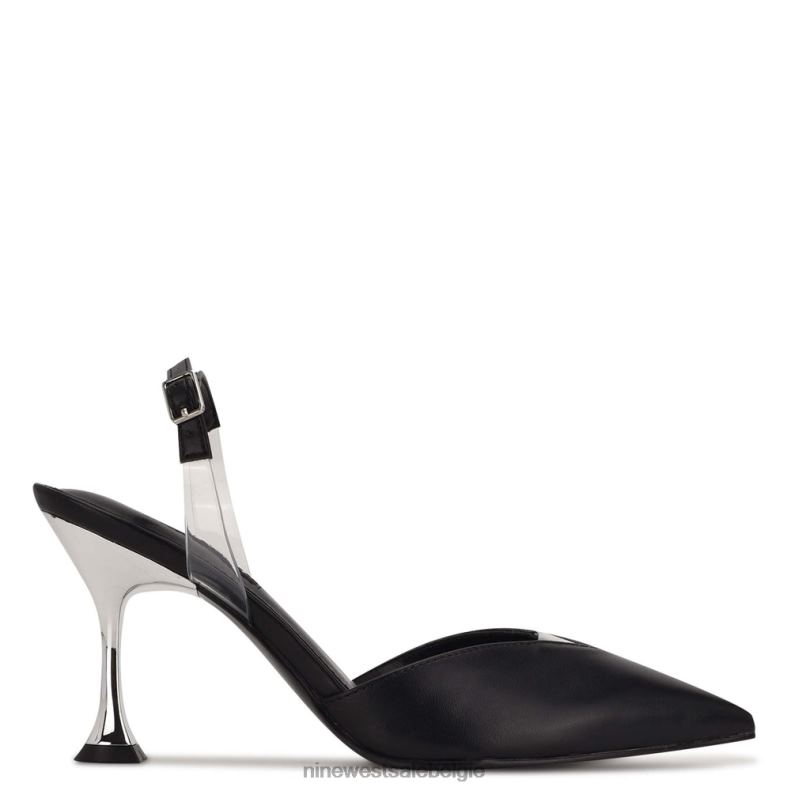 Nine West L48XT1250hitte slingbacks met puntige neus en hakken