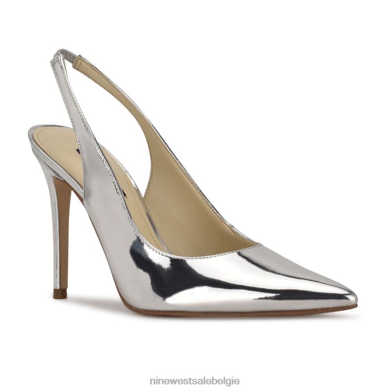 Nine West L48XT1682Slingback pumps met puntige neus en veren