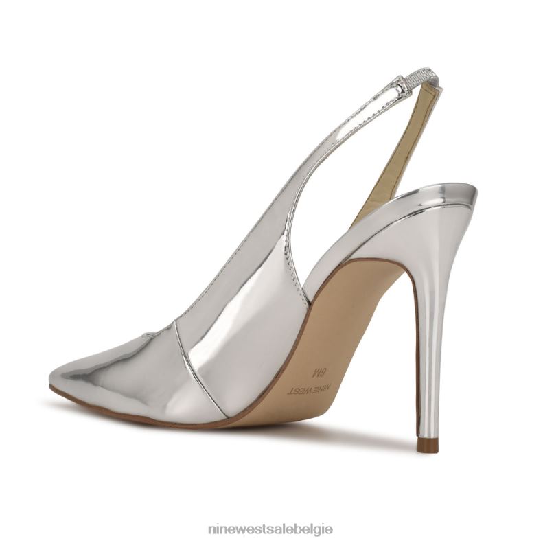 Nine West L48XT1682Slingback pumps met puntige neus en veren