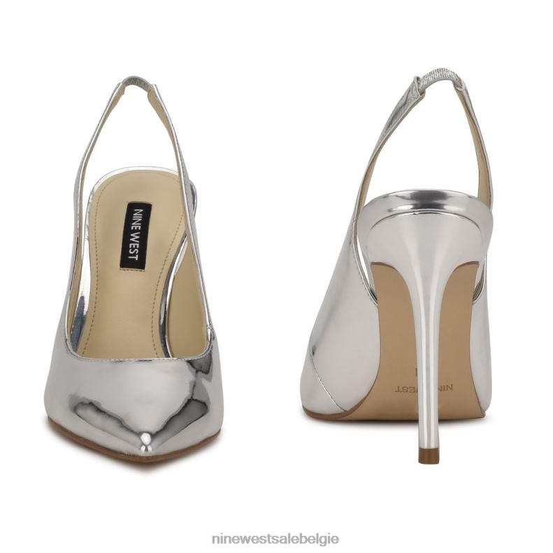 Nine West L48XT1682Slingback pumps met puntige neus en veren