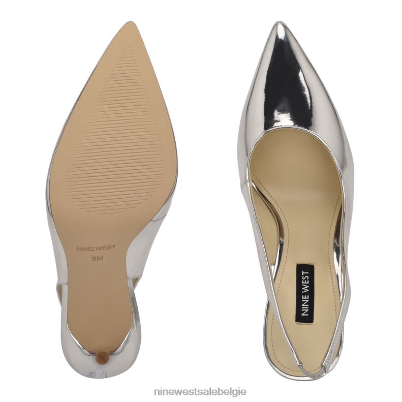 Nine West L48XT1682Slingback pumps met puntige neus en veren