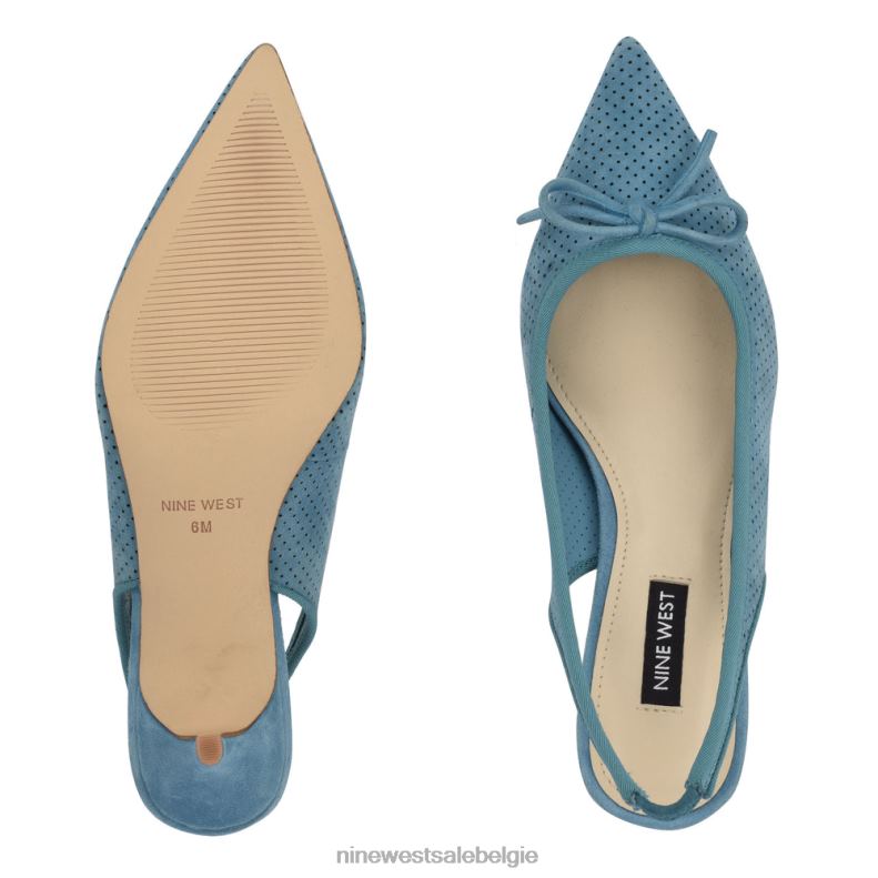 Nine West L48XT2259aperf slingback pumps met puntige neus