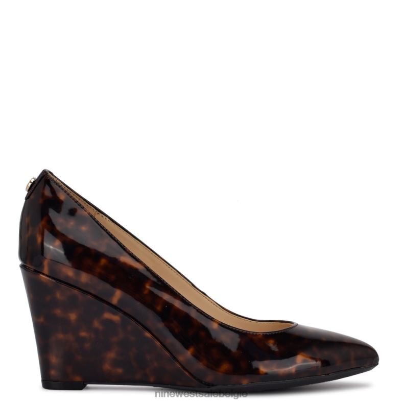 Nine West L48XT1146 bruine schildpad cal 9x9 jurkwiggen