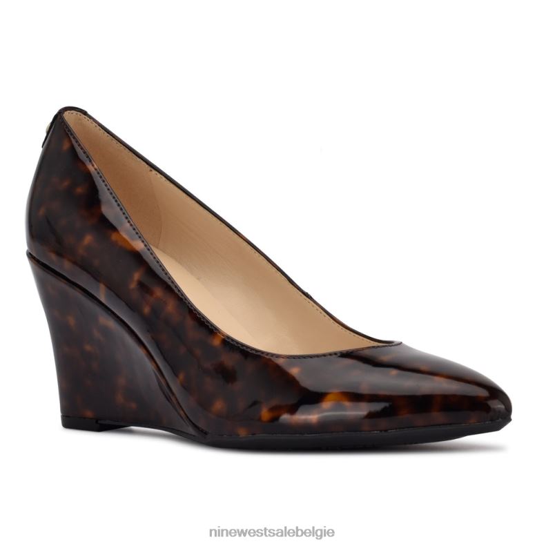 Nine West L48XT1146 bruine schildpad cal 9x9 jurkwiggen