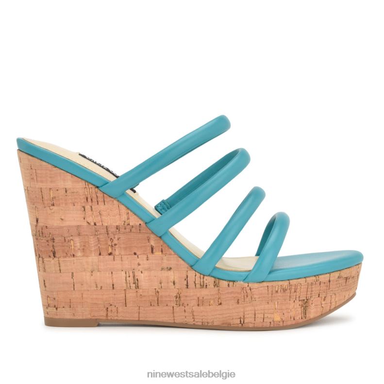 Nine West L48XT664 wintertaling Haloway espadrille sandalen met sleehak