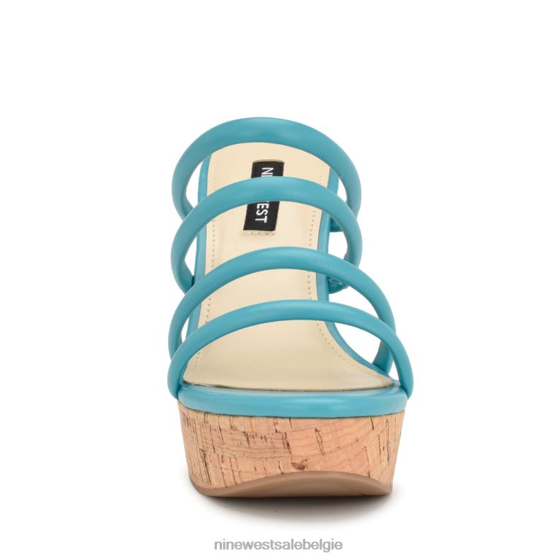 Nine West L48XT664 wintertaling Haloway espadrille sandalen met sleehak