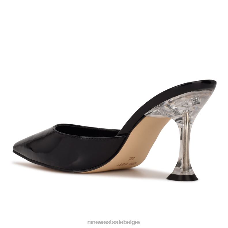 Nine West L48XT1243 zwart hott muiltjes met puntige neus