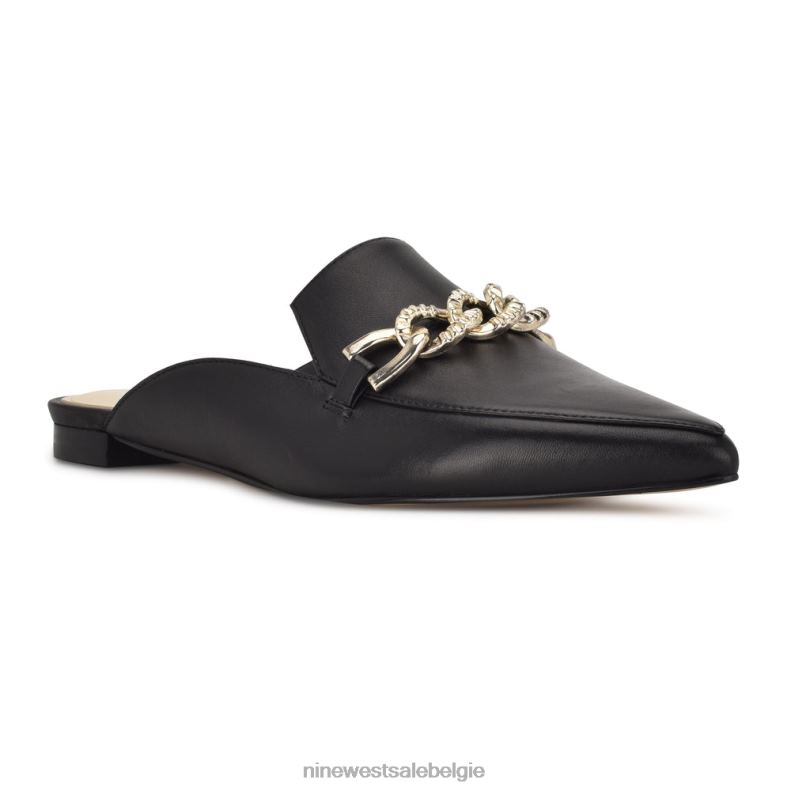 Nine West L48XT2351azuurblauwe muiltjes met puntige neus