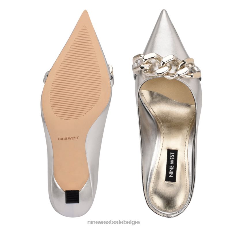 Nine West L48XT712 zilver sauci-hakmuiltjes