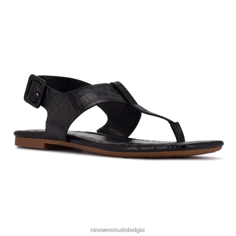 Nine West L48XT2247definieer platte stringsandalen