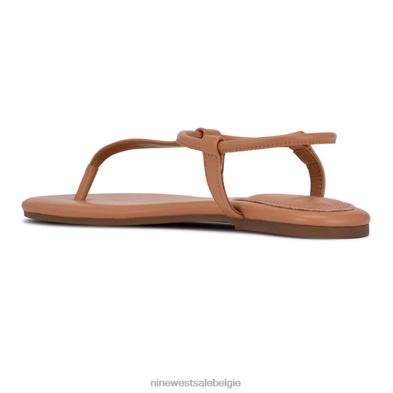 Nine West L48XT92 natuurlijk bassie platte sandalen