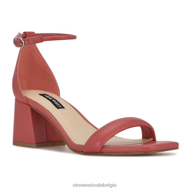 Nine West L48XT1040Gretal sandalen met enkelband en blokhak