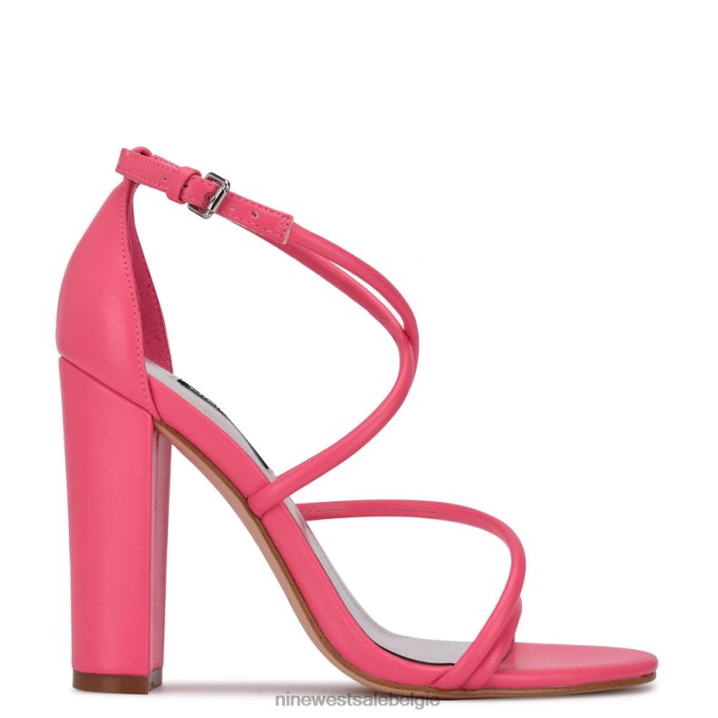 Nine West L48XT1051 wauw roze sandalen met hak