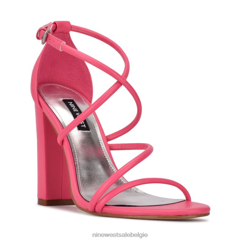 Nine West L48XT1051 wauw roze sandalen met hak