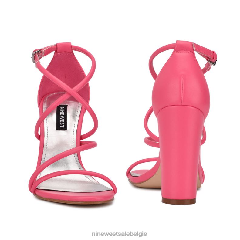 Nine West L48XT1051 wauw roze sandalen met hak