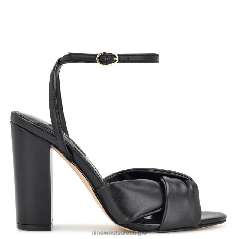 Nine West L48XT1755 zwart Larisa sandalen met hak