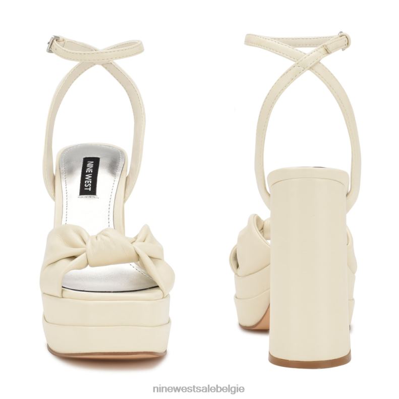 Nine West L48XT1773 chique crème levendige platformsandalen