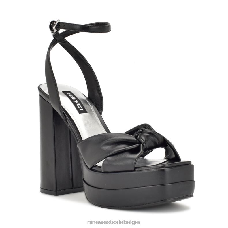 Nine West L48XT1774 zwart levendige platformsandalen