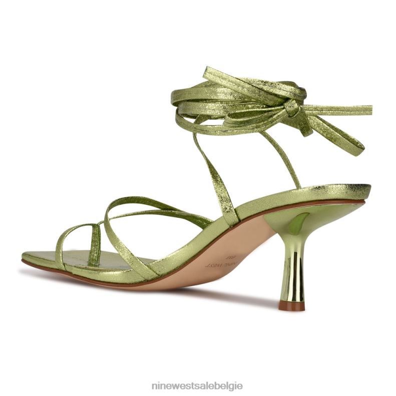 Nine West L48XT1947Pina-sandalen met enkelwikkel en hak