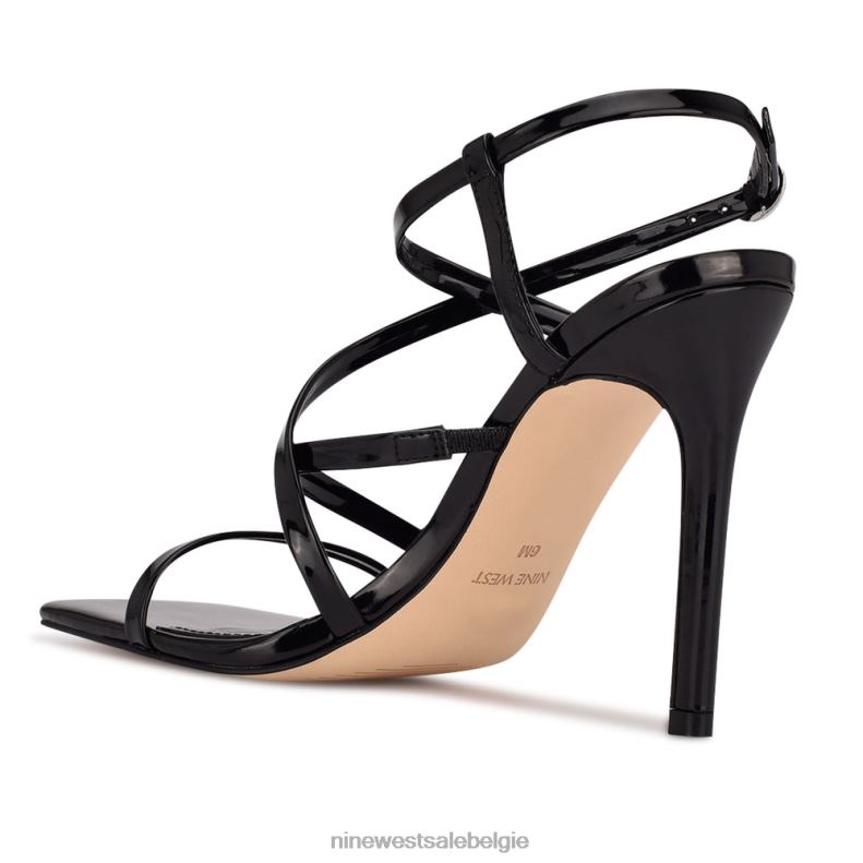 Nine West L48XT1955 zwart Tilas sandalen met hak