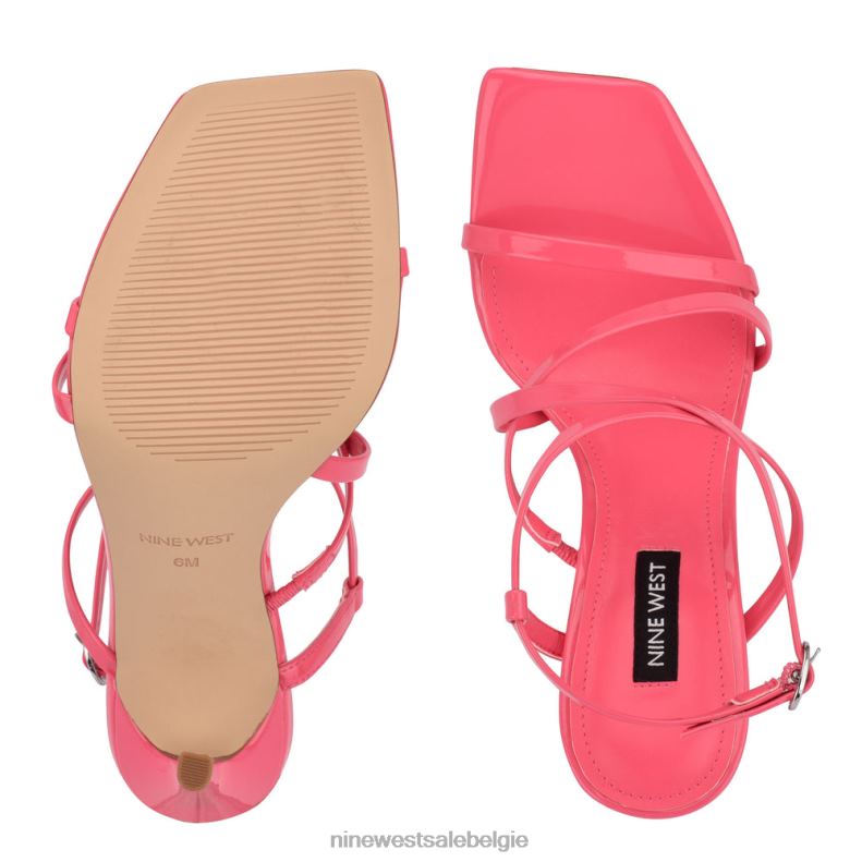 Nine West L48XT1957 miami roze Tilas sandalen met hak