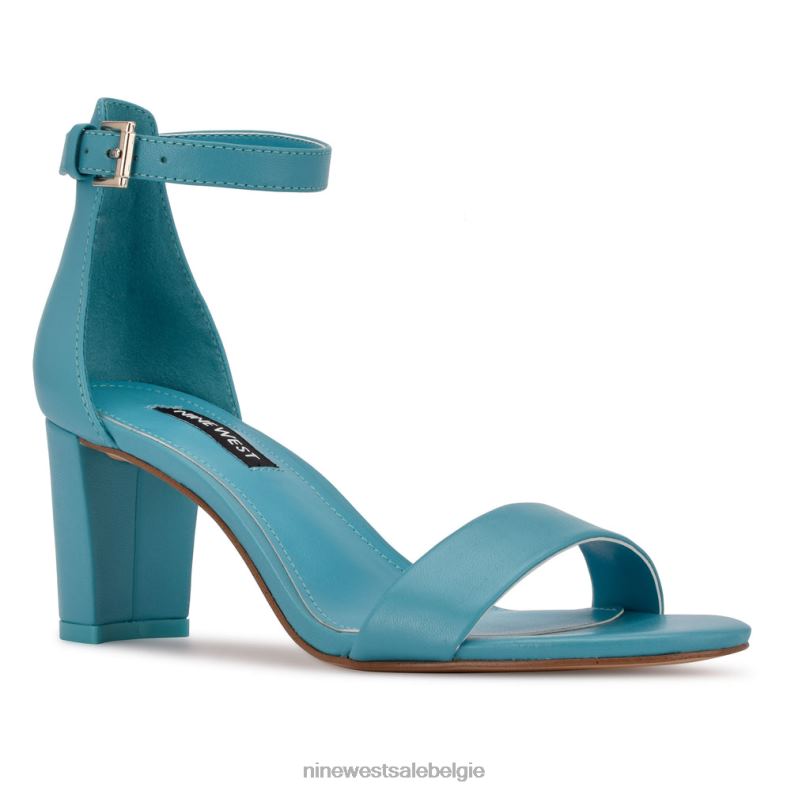 Nine West L48XT1970Sparren sandalen met enkelbandje en blokhak