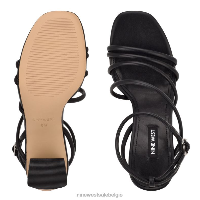 Nine West L48XT516 zwart Ja, sandalen met hak