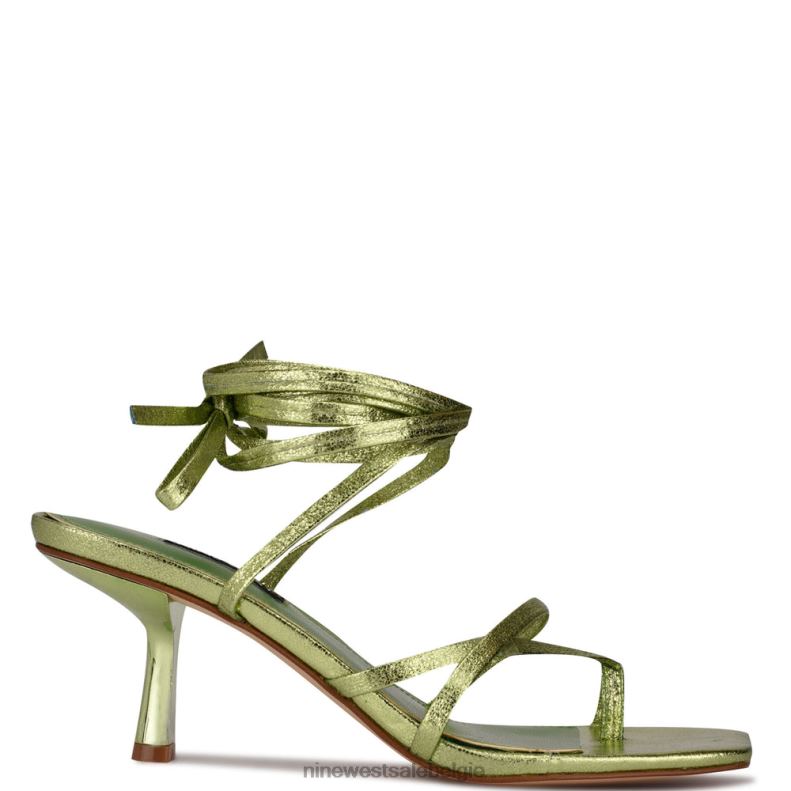 Nine West L48XT545Pina-sandalen met enkelwikkel en hak