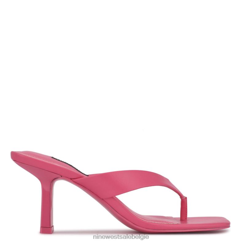 Nine West L48XT605 wauw roze Sandalen met nesthak