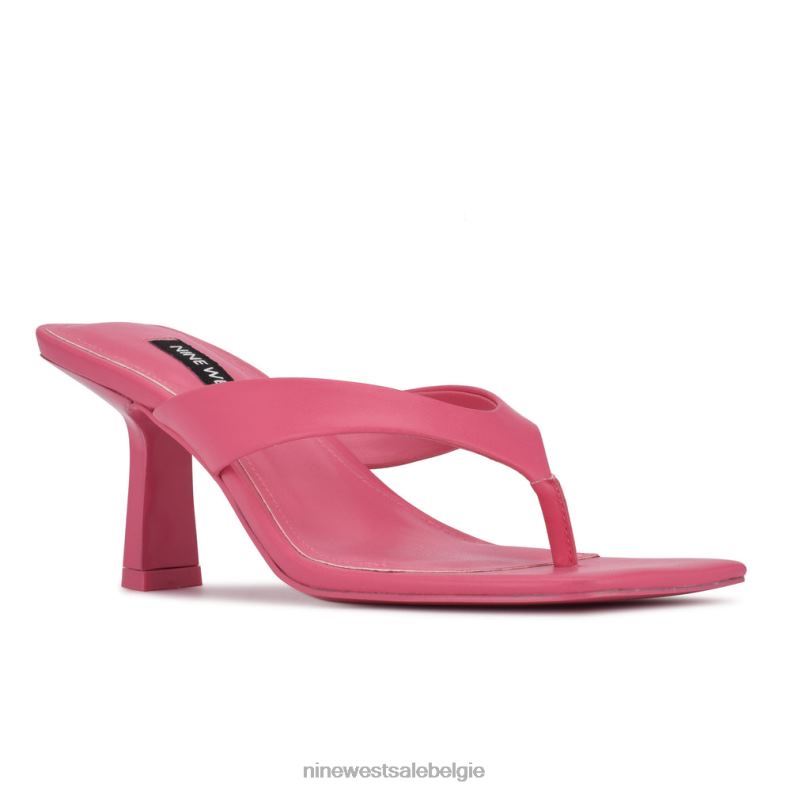 Nine West L48XT605 wauw roze Sandalen met nesthak