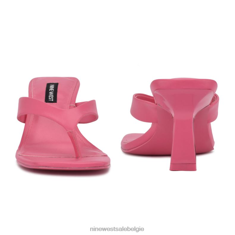 Nine West L48XT605 wauw roze Sandalen met nesthak