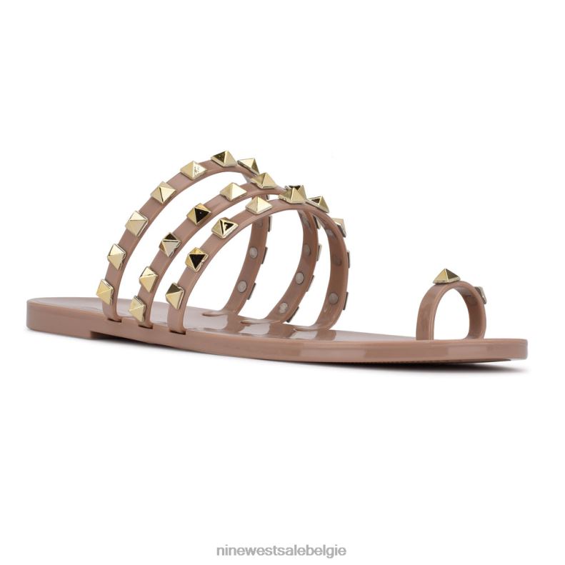 Nine West L48XT812 natuurlijk Carte jelly sandalen