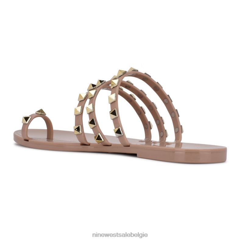 Nine West L48XT812 natuurlijk Carte jelly sandalen