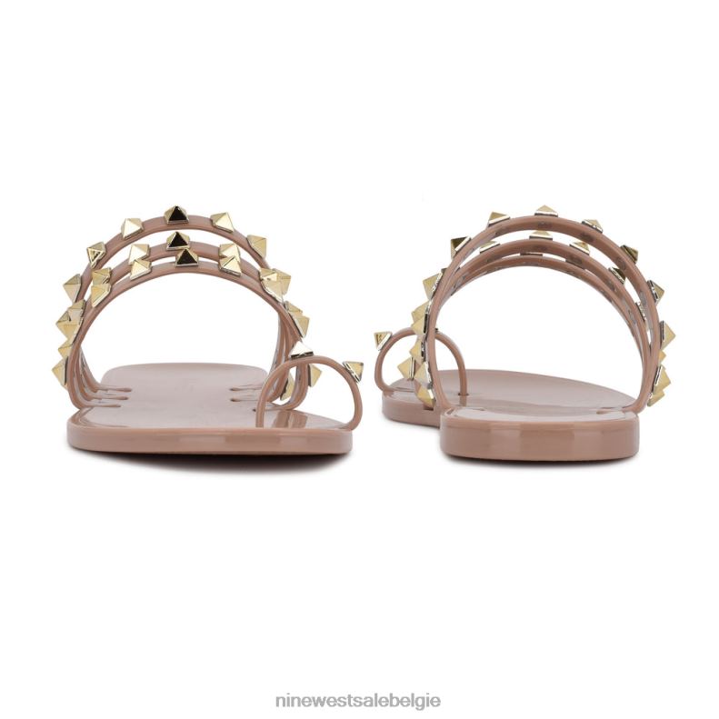 Nine West L48XT812 natuurlijk Carte jelly sandalen